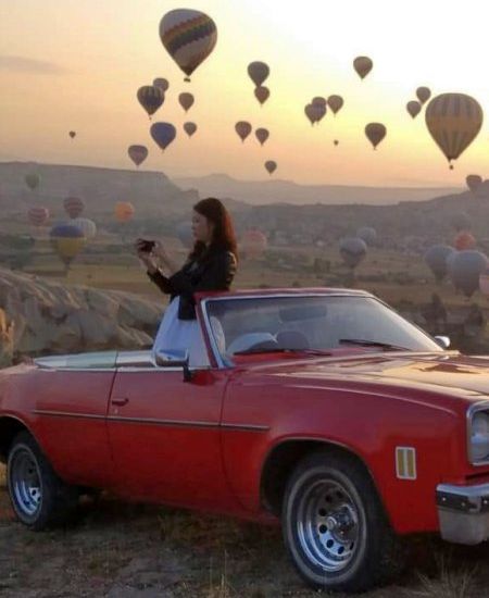 Kapadokyada klasik araba