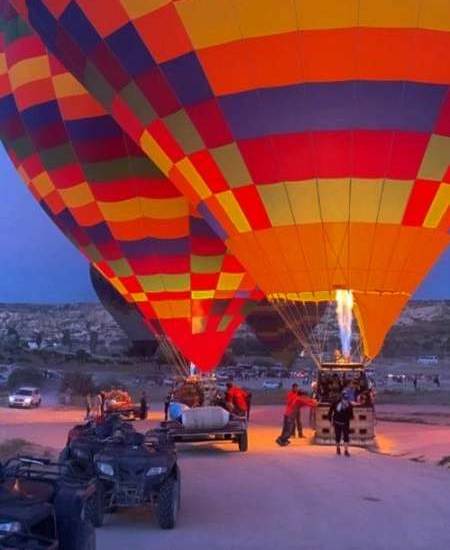 See the dawn balloon flight in Cappadocia